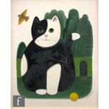 MARTIN LEMAN - 'Tibby', watercolour illustration for Little Cats A.B.C. Book, signed and dated '