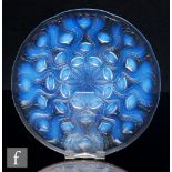 A René Lalique bowl in the Bulbes No 2, model no. 10-3037, designed circa 1935, in an opalescent