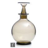 An early 20th Century Masstricht Aristocrat decanter designed by Willem Jacob Rozendaal, circa