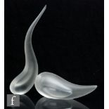 A Fish series bottle circa 2002, by Catherine Hough, constructed from two organic tear drop forms