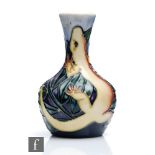 A Moorcroft Pottery vase of globe and shaft form decorated in the Rarotonga pattern (from the New