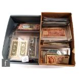 Various - A large collection of loose German paper mark bank notes, hundred thousand and million