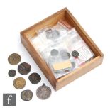 Roman - Sestertius and Dupondius bronze coins Gordium, Antonius Pius, Trajan, silver Septimus