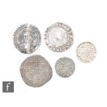 Edward I to Charles I - Penny Canterbury mint, a Henry III voided long cross penny, Edward VI