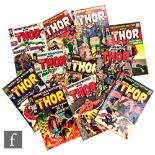Eleven Marvel Journey Into Mystery with The Mighty Thor issues, comprising #115-125, 1965-1966,