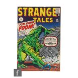 A Marvel Strange Tales #89, first appearance of Fin Fang Foom, October 1961, British pence copy.