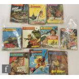 A collection of 1960s Commando War Stories in Pictures comics, issues #151, #152, #155, #156, # #159