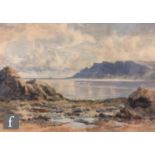 GLADYS WYNNE (IRISH 1876–1968) - 'Kingstown, Dún Laoghaire', watercolour, signed, framed, 26cm x