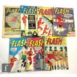 A complete run of Silver Age Strato (Thorpe and Porter) The Flash comics, issues #1-#5, 1960, UK