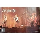 Sex Pistols - An original 1978 Sex Pistols poster, photo by Neil Zlozower/Mirage, produced by