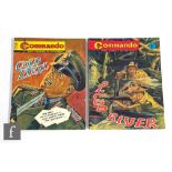 Two Commando War Stories in Pictures comics, 1962, #21 'Blood River' and #22 'Cold Steel'. (2)