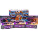 A collection of King Toys third party Transformers, G1 style, comprising Starscream, Starscream (