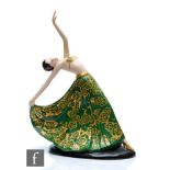 A Coalport figure from the Art Deco series 'The Dancer', numbered 192 from a limited edition of