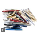 A Waterman’s 503 fountain pen, another W2 example, other fountain pens, ball point pens and
