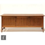 A 1960s teak sideboard attributed to A. Younger, unlabelled,