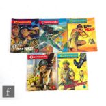 Five Commando War Stories in Pictures comics, 1961-1962, comprising #16 'Knife for a Nazi', #17 'The