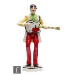 A later 20th Century Lorna Bailey Studio Designs model of John Lennon, numbered 63 from a limited