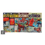 Four Marvel Tales to Astonish issues comprising #28, #29, #30 and #31, 1960s, all British pence