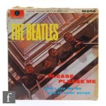 The Beatles - An original fully signed LP,  1963 Please, Please Me, PMC 1202, signed in blue ink