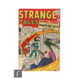 A Marvel Strange Tales #104, first appearance of Trapster, October 1962, British pence copy.