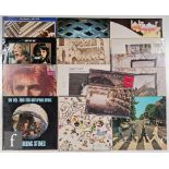 Led Zeppelin/Jethro Tull/Rolling Stones/David Bowie/The Beatles - Various LPs to include Led