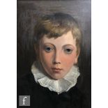 ENGLISH SCHOOL (LATE 19TH CENTURY) - Portrait of a young boy in 17th Century style dress, oil on