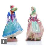 Two Royal Doulton figurines comprising Pantalettes HN1362 and Suzette HN1487. (2)
