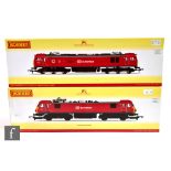 Two OO gauge Hornby DCC ready DB Schenker diesel locomotives, R3346 Class 92 'Marco Polo', and R3350