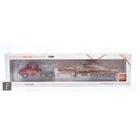 A WSI 02-1590 1:50 scale Nooteboom Red-line OSDS 4 axle diecast model, boxed.