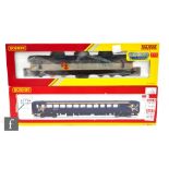 Two OO gauge Hornby DCC fitted diesel locomotives, R3393TTS Class 47 RfD 47033 with sound, and
