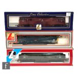 Three OO gauge Lima diesel locomotives, L204669 Class 42 BR 'Champion', 205173 Class 37 BR D6755,