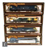 A collection of OO gauge Mainline diesel locomotives, 37051 Class 45 1Co-Co1 and three 37035 Class