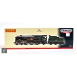 An OO gauge Hornby R2997XS DCC sound 4-6-2 rebuilt West Country Class BR green 'Crewkerne'