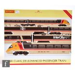 An OO gauge Hornby R3874 DCC ready BL Class 370 Advanced Passenger Train set, 7 car unit