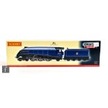 An OO gauge Hornby R2991XS DCC sound 4-6-2 A4 Class BR blue 'Sparrow Hawk' locomotive, boxed.