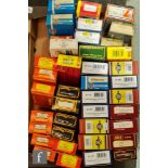 A collection of OO gauge rolling stock by Hornby, Bachmann, Oxford Rail, GMR etc, all boxed. (40)