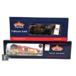 Two OO gauge Bachmann DCC ready locomotives, 32-733 Class 66 EWS 66068 diesel, and 32-880 2-6-4T LMS