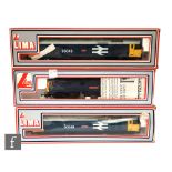 Three OO gauge Lima diesel locomotives, 205142 Class 50 BR 'Eagle', 205125 Class 87 BR 'City of