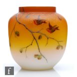 Loetz - A late 19th Century large glass vase, circa 1890, PN. I-1808, of shouldered ovoid form