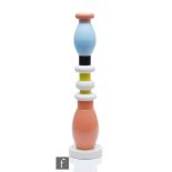 Ettore Sottsass - Bitossi - Mini Totem No 5 - A later 20th Century sectional cast ceramic