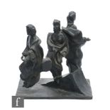 Bayard Osborn (1922-2012) - Women, bronze, signed, height 28cm.