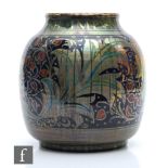 Gordon Forsyth – Pilkingtons - A large early 20th Century Arts and Crafts vase of swollen ovoid form