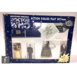 A Dapol Doctor Who 35th Anniversary Gift Set, to include the Third Doctor, The Master, a Timelord,