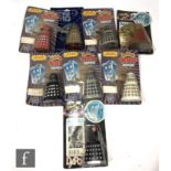 A collection of Dapol Doctor Who figures, to include six various Daleks, a friction drive Dalek, and