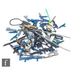 A collection of vintage Kenner Star Wars weapons and accessories, to include various blasters,