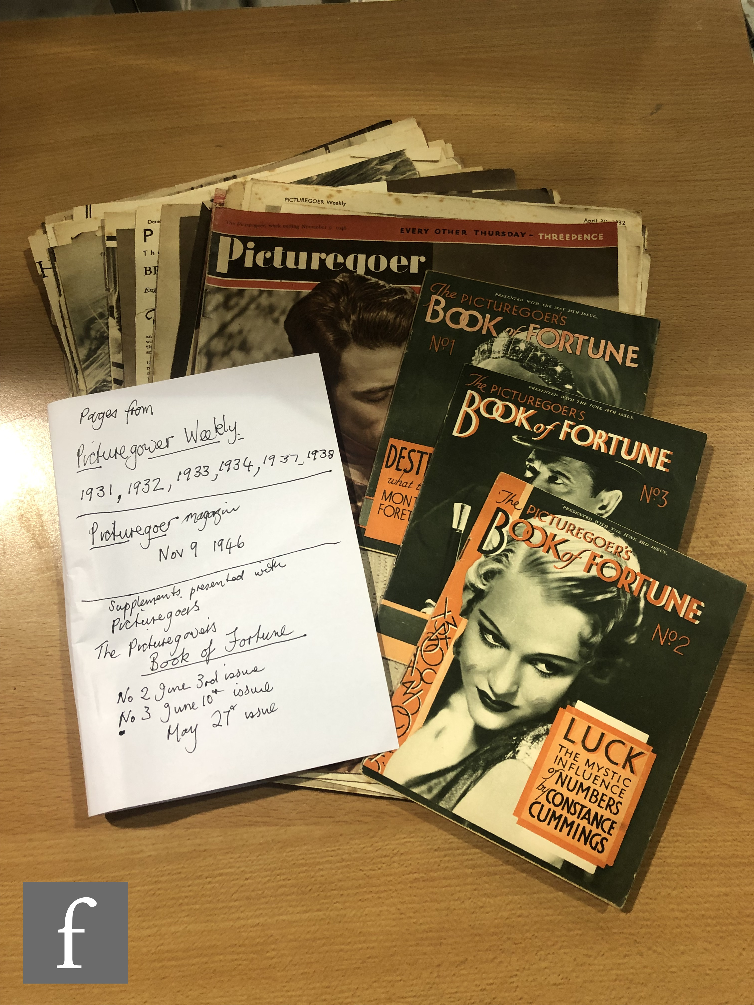 A large quantity of 1930s to 1950s magazines to include Record Song Book, Radio Luxembourg, Film - Image 2 of 6