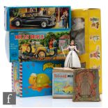 A collection of assorted vintage toys, comprising Welsotoys Fairy Queen, Triang Minic Clockwork