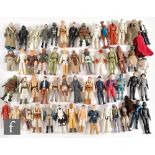 A collection of fifty six vintage Kenner Star Wars 3 3/4 inch action figures, together with a