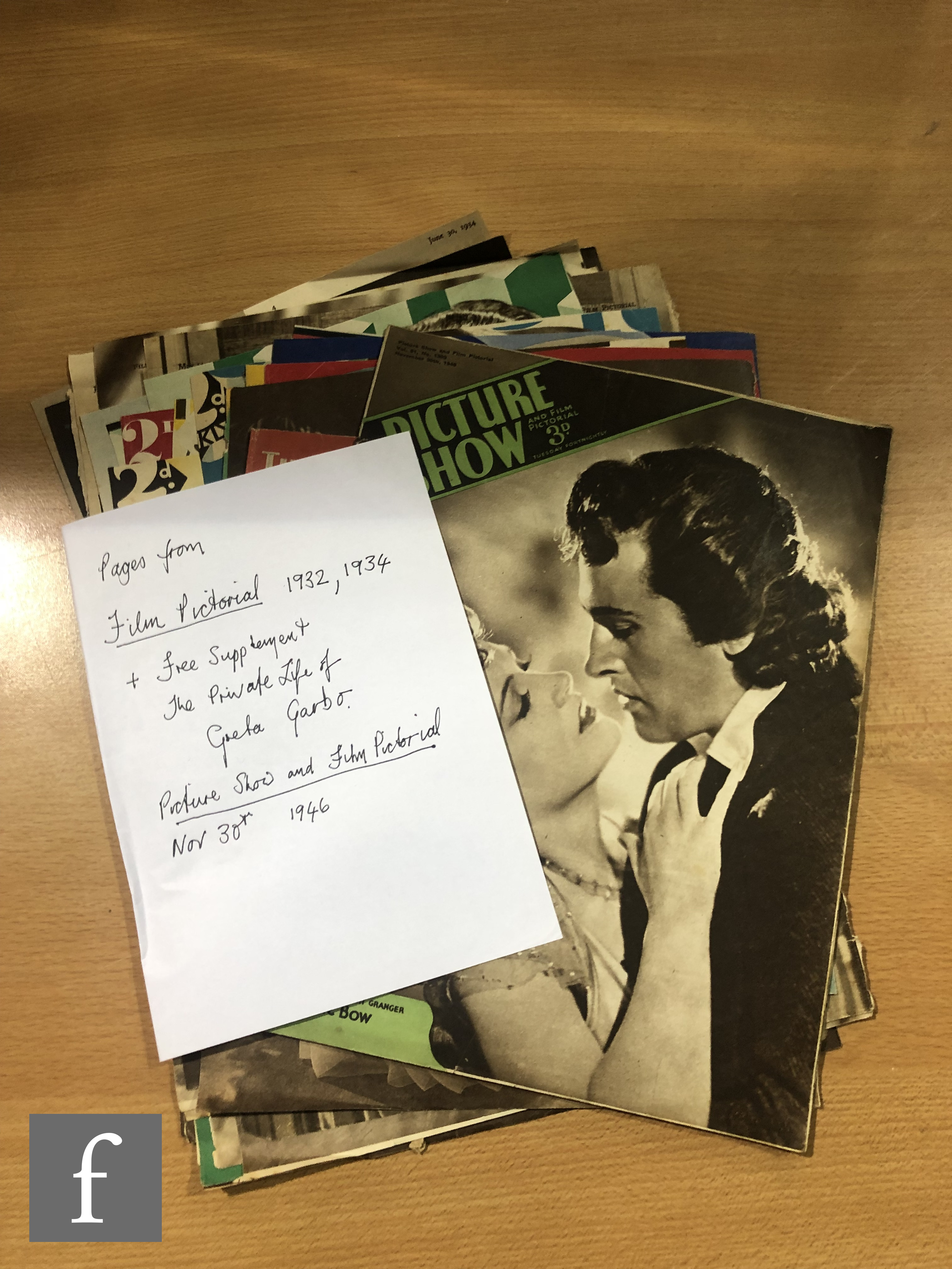 A large quantity of 1930s to 1950s magazines to include Record Song Book, Radio Luxembourg, Film - Image 3 of 6
