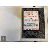 Keats, John - 'Isabella or The Pot of Basil', published by Kegan, Paul, Trench,Trubner & Co.,